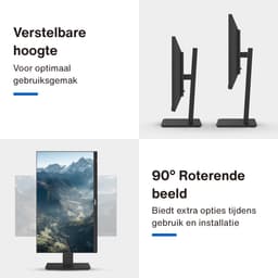 Dahua LM24-P301A QHD IPS Monitor - 75 Hz - USB-C - 24 inch - Inclusief HDMI kabel — thumbnail 5