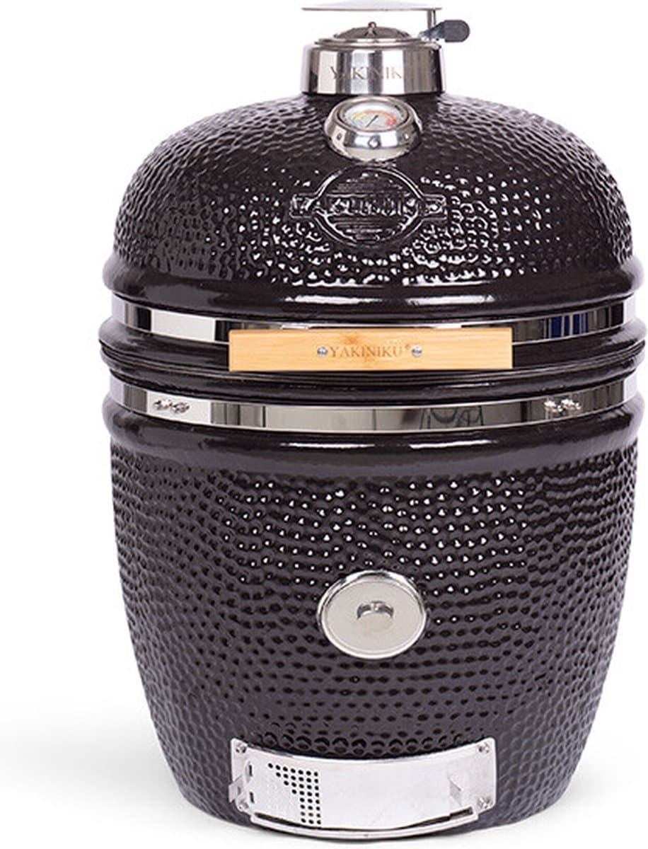 Yakiniku - BBQ Kamado 19 Inch Large - Keramiek - Zwart — afbeelding 1