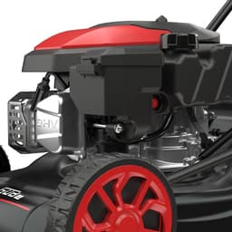 Benzine grasmaaier - Grastrimmer Mulcher - Gazon Onderhouden - Schakelbare Achterwielaandrijving - 41 cm Maaibreedte - Zwart — thumbnail 3