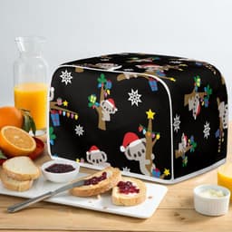 Toaster Cover - Apparaat Beschermhoes - Keuken Organisatie - Stof- en Vetafstotend - M: 22.5 x 27.5 x 32.5 cm — thumbnail 4
