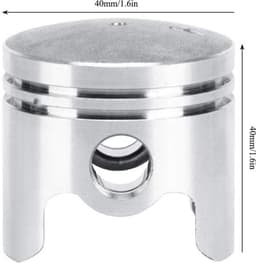 Elektrische Grasmaaier Kit - Aluminium Piston - Eenvoudige Installatie - 40mm - Vervanging voor 43CC Motoren - Geschikt voor CG430 TL43 — thumbnail 2
