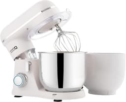 Keukenrobot - Mixer - Bakken en Koken - Dubbele Kom - 35L - Wit — thumbnail 1