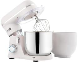 Keukenrobot - Mixer - Bakken en Koken - Dubbele Kom - 35L - Wit