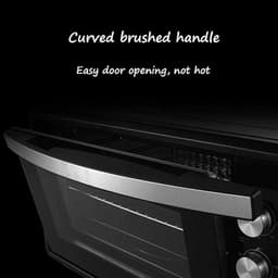 Elektrische Oven - Heteluchtoven Airfryer - Bakken Grillen - 40 Liter Inhoud - 479x433x330 mm - Zwart — thumbnail 3