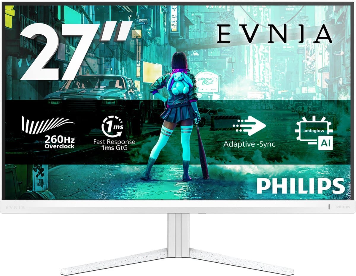 Philips Evnia 27M2N3201PL - 27 inch Full HD Gaming Monitor - 240Hz — afbeelding 1