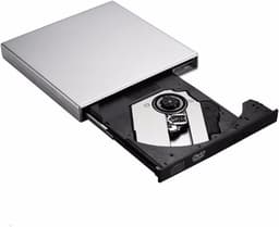 Externe DVD CD Drive - Brander Lezer - Bestanden Archiveren - USB 2.0 Connectie - Dun Ontwerp - Zilver — thumbnail 5