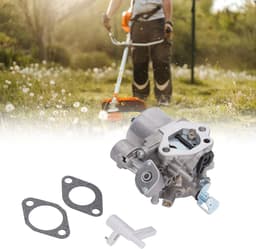 Carburateur Grasmaaier - Motoronderdeel Vervanging - Motor Onderhoud - Stabiele Prestaties - 12 x 10 x 8 cm - Aluminiumkleur — thumbnail 2
