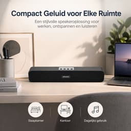 Soundbar - Soundbar voor Tv - Speaker - Bluetooth - Box - Speaker - Zwart — thumbnail 5