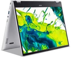 Aspire Spin 14 ASP14-51N-525K - Laptop - 2-in-1 Convertible - 14 inch 120Hz - Touchscreen - Core Ultra 5 - 16GB - 512GB SSD - Zilver