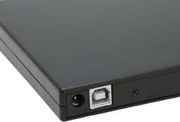 Externe dvd-speler - Dvd-station - Bestanden Lezen - Schokbestendig ontwerp - USB 2.0 - Zwart — thumbnail 4