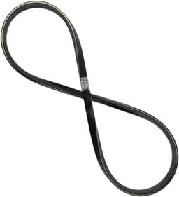 Vervangingsriemen Grasmaaier - Gazononderdelen - Gazononderhoud - Duurzaam Rubber - 24/28 Inch - Zwart — thumbnail 5