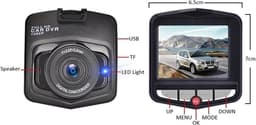 Auto Camera - Rijrecorder DVR - Veilig Rijden - Full HD 1080P - 2.4 inch scherm - Zwart — thumbnail 5