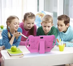 SnelShoppen - Kids Tablet 7 Inch voor Kinderen van 3 Jaar en Ouder, Android 14, 4GB RAM, 32GB Geheugen, Onderwijs Tablet met Ouderlijk Toezicht, Schok — thumbnail 3