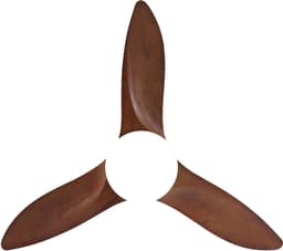 KOMHTOM - Plafondventilator - 36 inch - Modern - Zwart - Dimbaar in 3 Lichttinten - Massief Houten Bladen - Bedieningshendel - Omkeerbare DC-Motor - Geheugenfunctie - Elegante Afwerking - Voor Woonkamer — thumbnail 3