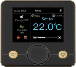 Digitale Thermostaat - Slimme Vloerverwarming - Comfort Verhogend - App Afstandsbediening - 16A Electric Heating - Wit — thumbnail 1