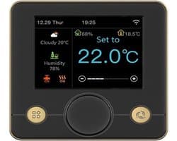 Digitale Thermostaat - Slimme Vloerverwarming - Comfort Verhogend - App Afstandsbediening - 16A Electric Heating - Wit