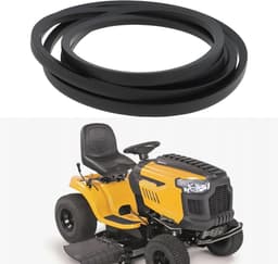 Dailygoods- V-riem 122x1/2" - compatibel met Cub Cadet i1046/LT 1045/LT 1046 - schokbestendig - bordaandrijfsysteem - motorvermogen overbrengen - soepel maaien - Grasmaaier Riem — thumbnail 4