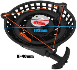 Dailygoods- Trekkrachtstarter Compatibel met Güde Wheeler 565 Speed — thumbnail 5