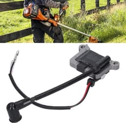 Ontstekingcoil voor Grasmaaier - Geschikt voor Borstelsnijder 48 Motor - Staallegering + ABS - Lengte 62mm - Verhoogt Ontstekingsenergie - Inclusief 1 Ontstekingcoil - Ontstekingsspoel — thumbnail 4