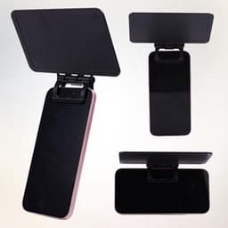 2 stuks telefoonzonneschermhoes, antireflectie en antireflectie, verstelbaar autotelefoonscherm tegen de zon met clips, universeel, geschikt voor alle smartphones — thumbnail 4