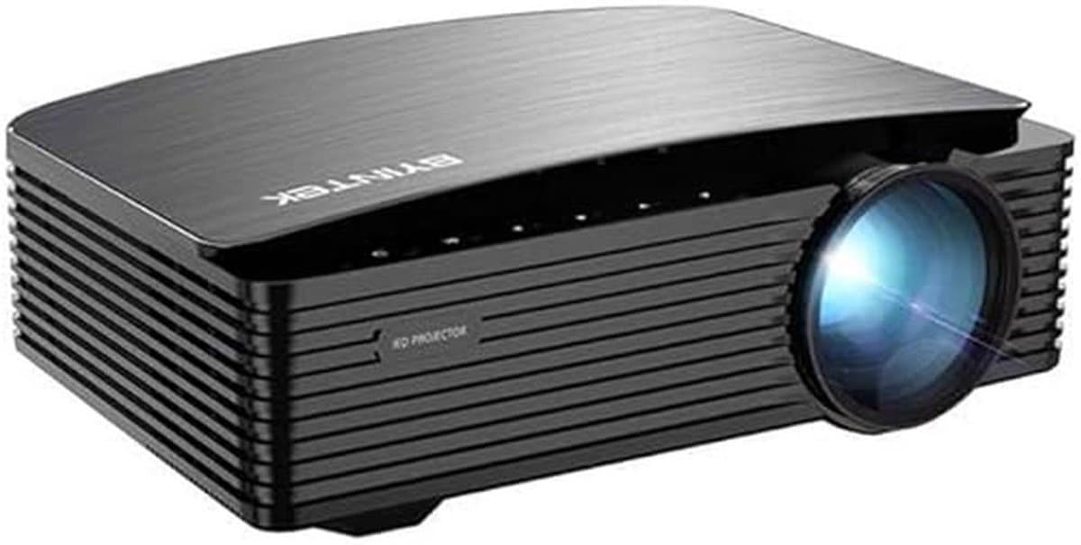 SnelShoppen - Projector K25 Smart LCD 4K Android OS - Draagbare Multimedia Beamer voor Feest, Thuisbioscoop, Camping, en Kinderverjaardag - Hoogwaardi — afbeelding 1