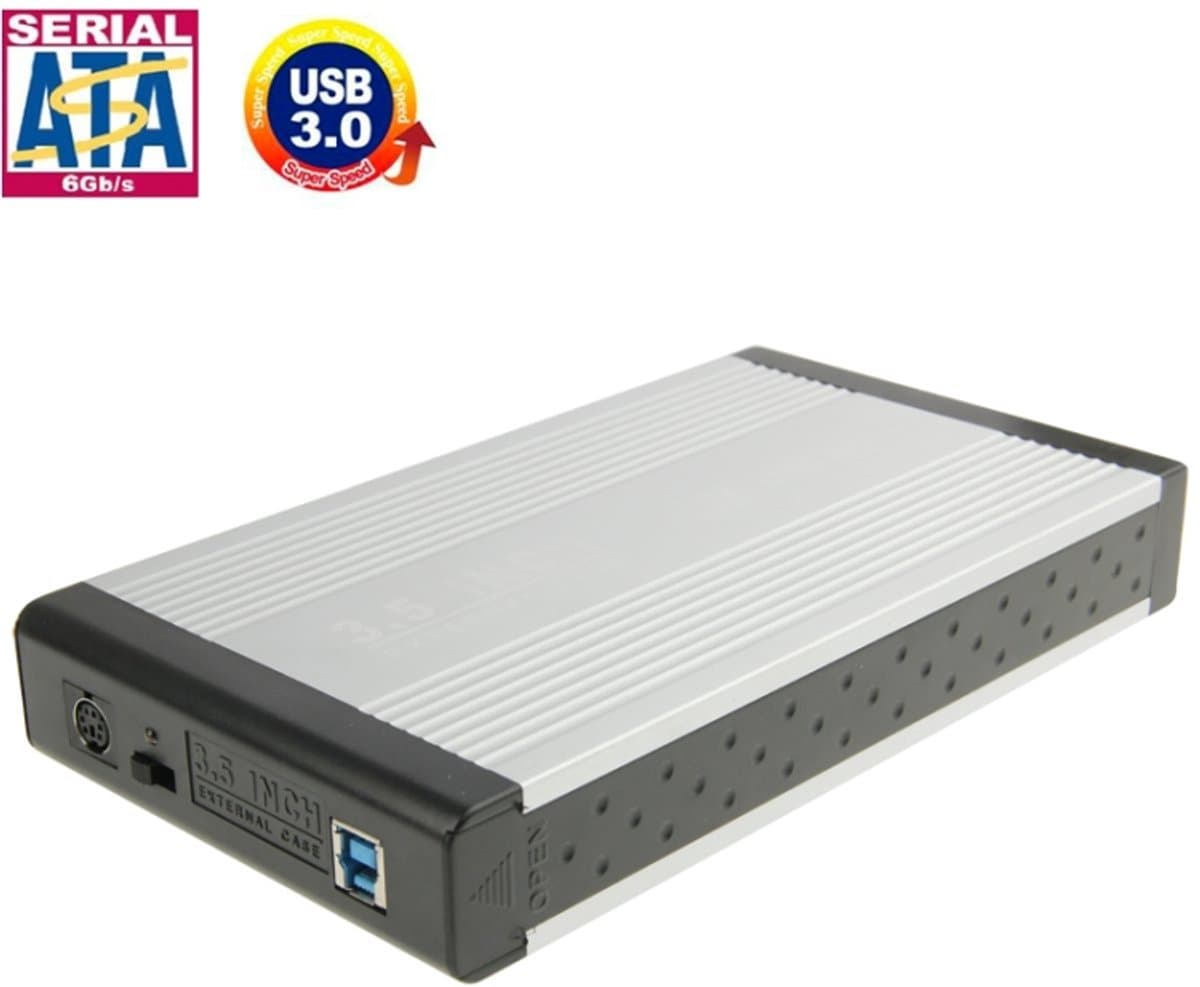Let op type!! Externe USB 3.0 behuizing voor 3.5 inch SATA HDD harde schijf — afbeelding 1