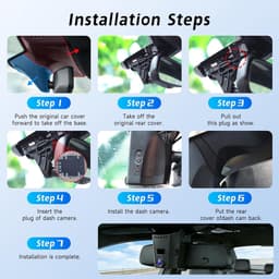 SnelShoppen - 4K Dashcam voor BMW 5 7 Serie 2018-2023, 2160P UHD, Wifi, G-sensor, Loopopname, OEM Autocamera met Plug & Play, 64 GB Kaart — thumbnail 4