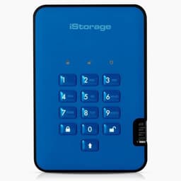 Externe SSD - Draagbare gegevensopslag - Bestanden beveiligen - PIN-beveiligd - 512 GB - Zwart — thumbnail 2