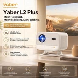 Beamer Netflix Ready - 1080p Full HD - 460 ISO Lumen - LED - Voor Thuisbioscoop En Gaming — thumbnail 5