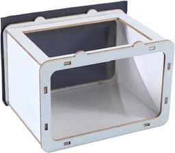 Draagbare kleine holografische telefoonprojector Mobiele telefoon Hologrambeugel Thuisbioscoop voor thuisbioscoopentertainment — thumbnail 1