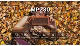 Edifier MP230 - Retro Bluetooth speaker / Zwart-Groen — thumbnail 5