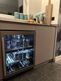 Bierkoelkast Brussel - glazen deur met RVS rand - 126 flessen - Koelkast horeca - Bier koelkast voor Thuis - Flessenkoelkast- Drank koelkast - Bierkast — thumbnail 3