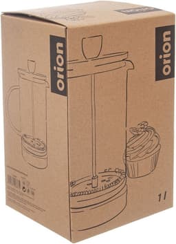 Cafetiere Glas 1 l - French Press Koffiezetapparaat - Koffiemaker - Koffie - Koffiepot - Theepot — thumbnail 5