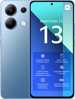 Xiaomi Redmi Note 13 4G - 6GB/128GB - Ice Blauw — thumbnail 2