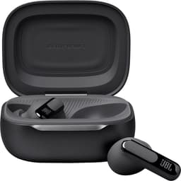 JBL Live Beam 3 - Draadloze Noise Cancelling Oordopjes - Oortjes Draadloos - Smart Charging Case met Display - Bluetooth - Stick Design - 48 uur batterij - Zwart — thumbnail 2