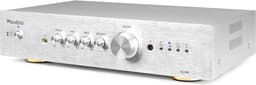 Stereo versterker - Audizio AD200A - hifi versterker met Bluetooth - Subwoofer aansluiting - Zilver — thumbnail 4