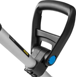 Accu grasmaaier - Tuinmaaier trimmer - Gazon onderhoud - 3-in-1 functie - 30 cm maaibreedte - Zwart blauw — thumbnail 3