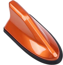 Haaienvin Antenne Afdekking - Dakantenne Cover - Auto Decoratie - Universele Montage - 9.5 x 7.9 x 17 cm - Wit — thumbnail 3