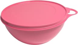 Mengkom met Deksel - Slakom Gistdeeg - Bakken en Salades - Vaatwasmachinebestendig Magnetronbestendig - 25x15 cm 5 Liter - Roze — thumbnail 2