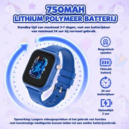 Vashoy T53-Kinderhorloge-Nieuwe smartwatches voor kinderen met GPS-videogesprek-SOS-Leermodus-App om te downloaden-Cadeaus voor kinderen van 5 tot 16 jaar — thumbnail 2