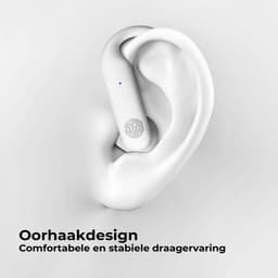 Golden Sound Sport Draadloze oordopjes - 80 uur batterijduur - Active Noise Cancelling - 45dB - Sport oordopjes - Oortjes draadloos - Bluetooth oortjes - Wit — thumbnail 2