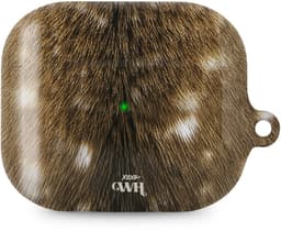 xoxo Wildhearts hoesje geschikt voor AirPods Pro - Bambi Bliss - Ook als telefoonhoesje verkrijgbaar - schokbestendige case - koptelefoonhoes - Hoesje met dierenprint - Hert - Bruin — thumbnail 1