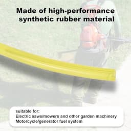 12 stuks vervangende primerbollenset voor Zama Echo Stihl Homelite Robi Pouland 0058001 12538108660 561635001 A01195A, GPU-materiaal carburateurbollen met brandstofslangen — thumbnail 4