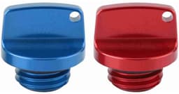 Motor benzinetankdop, oliedop 2-delige set, rode en blauwe afdichtingspakkingen, Geschikt Voor CRF150R CR125R CR250R CRF450R — thumbnail 1