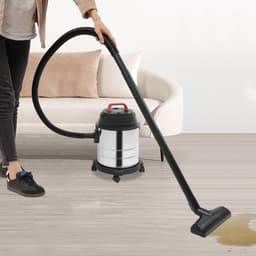REN® Karcher - Karcher Stofzuiger - Bouwstofzuiger - Festool Stofzuiger - Bouwstofzuiger Zonder Zak - Zilver / Zwart - 45cm x 32cm x 35cm — thumbnail 4