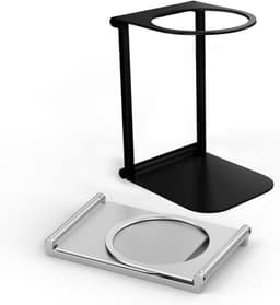 Draagbare Koffie Machine Stand - Espresso Houder - Koffie Zetten Buiten - Stabiele Aluminium Basis - 6.5 cm Binnendiameter - Zwart — thumbnail 4