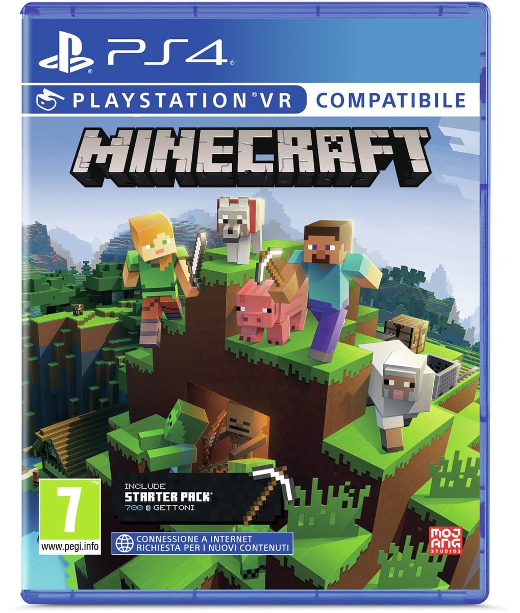 Sony Minecraft Starter Collection, PlayStation 4, Multiplayer modus, 10 jaar en ouder, Fysieke media — afbeelding 1
