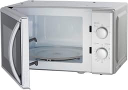 Onderbouw Magnetron - Keuken Apparaat - Snel Opwarmen - Vrijstaand of Onderbouw - 20 Liter - Zilver — thumbnail 3