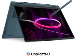 Lenovo Yoga 7 2-in-1 14AGP11 Copilot+ PC AMD Ryzen AI 7 445 Hybride (2-in-1) 35,6 cm (14") Touchscreen 2.8K 32 GB LPDDR5x-SDRAM 1 TB SSD Wi-Fi 7 (802.11be) Windows 11 Home Engels Schelp (kleur) — thumbnail 4