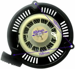 Startmotor Grasmaaier - Trekstarter Onderdeel - Motor Reparatie - Eenvoudige Installatie - 1 Gram - Zwart — thumbnail 5